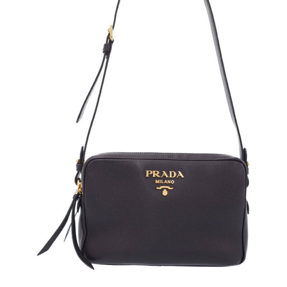 Prada camera black Vitello Shoulder bag Phenix - Picture 2 of 5